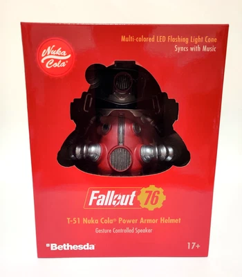 Fallout 76 T-51 Nuka Cola Power Armor Bluetooth Gesture Control Speaker - Image 1 of 4