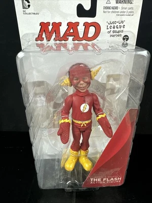MAD Alfred E. Neuman As The Flash Action Figure DC Collectibles New Sealed - Image 1 of 3