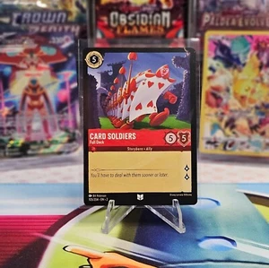 Card Soldiers - Baraja Completa 105/204 Poco Común Rise of the Floodborn Disney Lorca... - Imagen 1 de 2