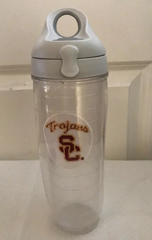 Tervis 9" USC Trojans Clip Holder Water Bottle Tumbler Cover