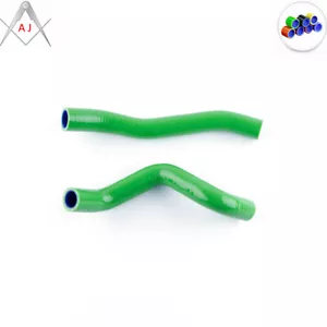Kit de mangueras refrigerante verde para radiador de silicona KAWASAKI KFX450R KFX 450 2008-2013 - Imagen 1 de 5