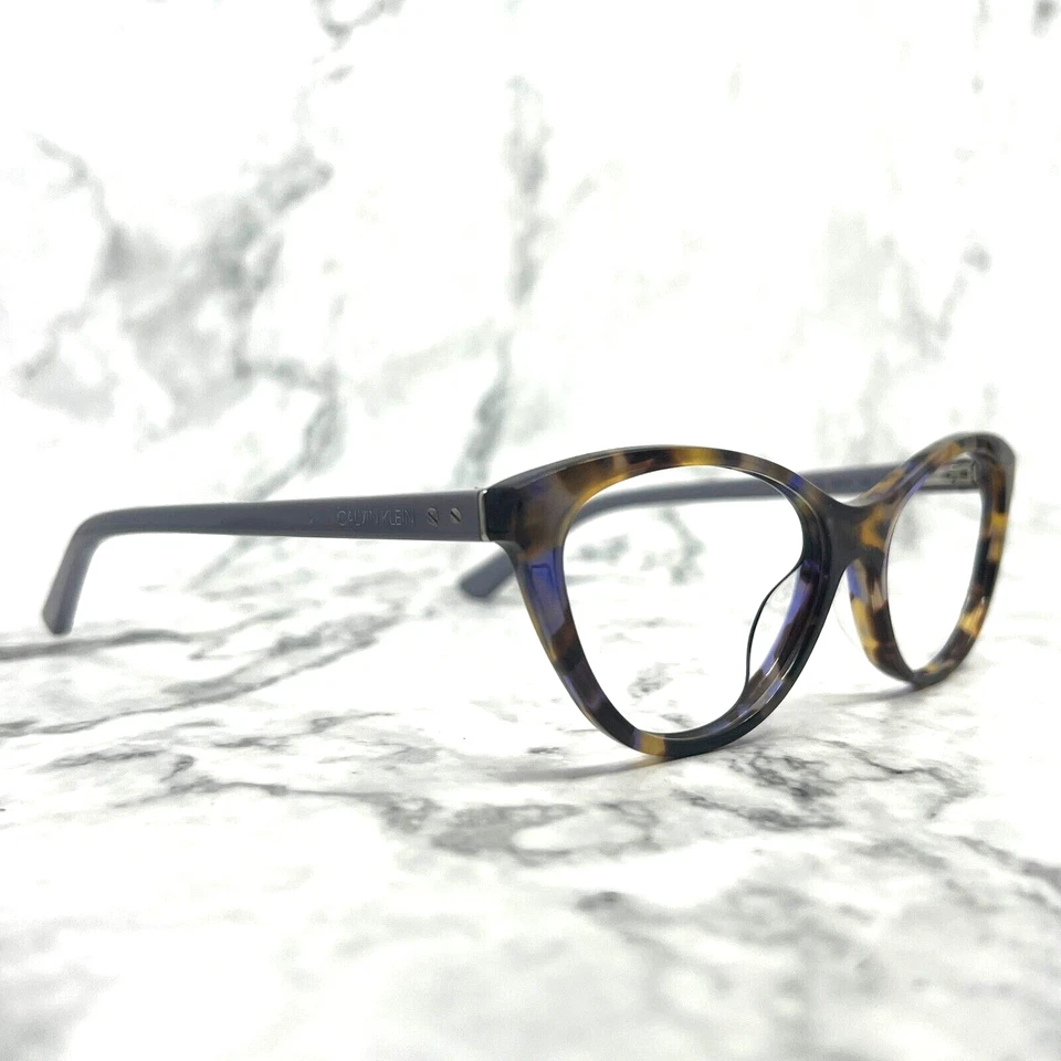 Montura de ojos de gato Calvin Klein CK20506 524 lila tortuga 53-16-140 Foto 1 de 4