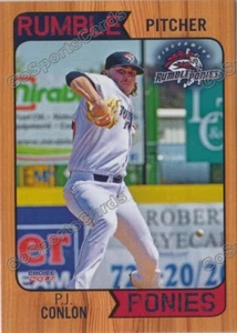 2017 Binghamton Rumble Ponies PJ Conlon RC Rookie NY Mets - Picture 1 of 1