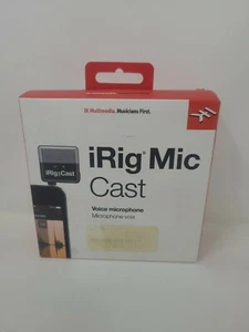 IK MULTIMEDIA IRIG MIC CAST HANDMIKROFON SMARTPHONE TABLET IPHONE IPAD - Bild 1 von 4