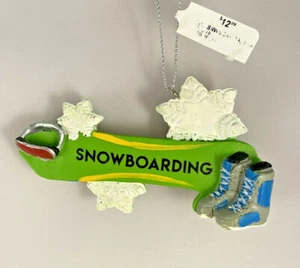 SNOWBOARD Adorno Gafas de Esquí Botas Copos de Nieve NUEVAS CBK Acentos para el Hogar - Imagen 1 de 4