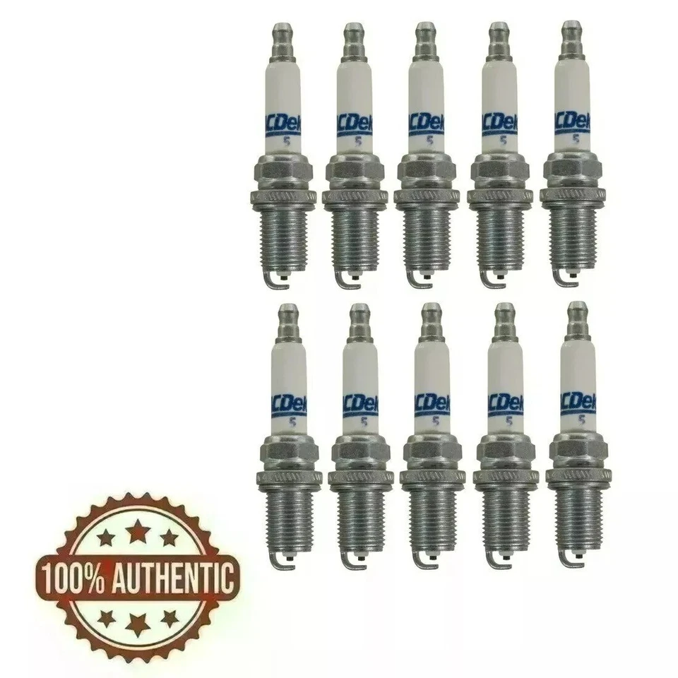 Genuine GM ACDelco RAPIDFIRE Platinum Spark Plugs #5 Set Of 8 - Image 1 of 2