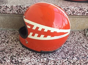 Vintage Clean TopTex Bell Star 1970 120 Snell 70 7 1/8 Motorcycle Racing Helmet - Picture 1 of 10