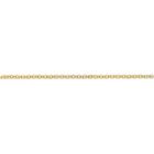 - Chain ankle chain links gold plated 18 carat 750/1000