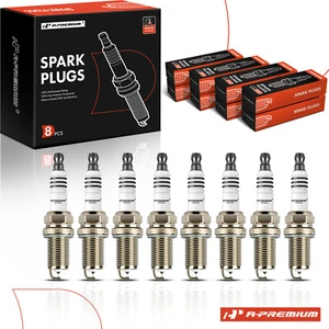 8x Iridium & Platinum Spark Plugs for Land Rover Range Rover Jaguar S-Type XJ8 - Picture 1 of 12