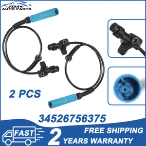 2x ABS SENSOR FOR BMW 5 SERIES E39 520I 523I 528I 540I (98-03) 34526756375 FRONT - Picture 1 of 6