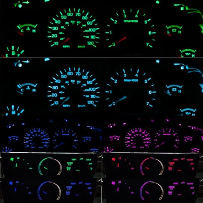 LED BULBS KIT for Ford Mustang 99-04 Instrument Cluster Gauge + Climate Control - Image 1 of 4