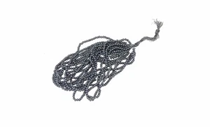 Metallic Grey, Silver, Dark Grey Round Beads Sewing Embroidery Rocaille 2mm - Picture 1 of 1