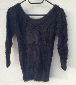 Damen Teenie Flauschiger kuschliger Sweat Pullover Gr. XS Wie Neu forever 1207 - Picture 1 of 3