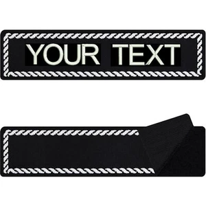Parche de velcro personalizado con velcro placa de identificación 125x30mm - Imagen 1 de 8
