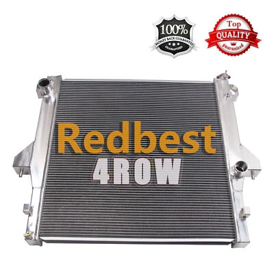 Radiador de 4 filas para Dodge Ram 2500 3500 2003-2010 4000 4500 5500 diésel L6 V8 V10 Foto 1 de 4