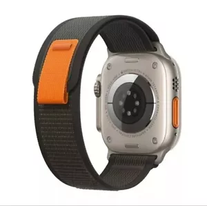 Trail Loop Band for iWatch Ultra - Black/Gray, M/L (49mm) - Zdjęcie 1 z 3