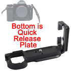 Vertical Shoot Quick Release Plate/Camera Bracket Grip fr Ballhead & Sony a7/a7R