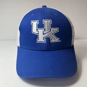 Kentucky Wildcats Cap America Truck Hat Cap Snapback Blue White Skyline Chili - Picture 1 of 7