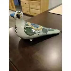 Zwei Vintage Tonala Stil mexikanische Kunst Keramik - Vögel - handbemalt, entzückend! - Bild 1 von 8