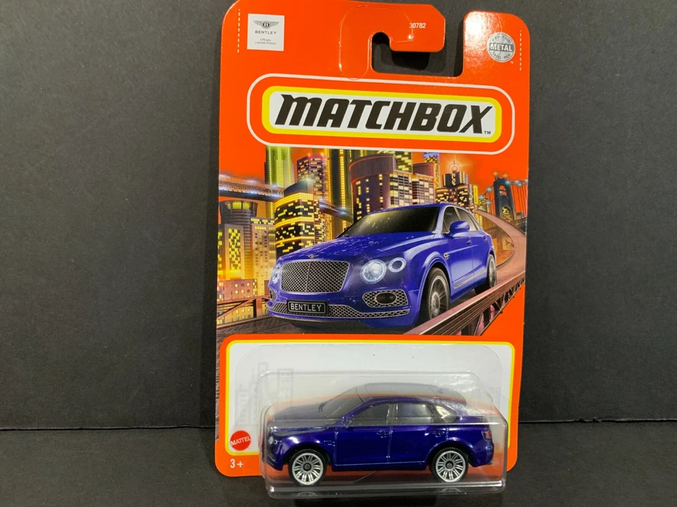Matchbox Bentley Bentayga Blu 1/64 - Immagine 1 di 1