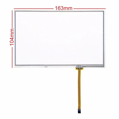 7 inch 165*104mm 4 wire Resistive Touch Screen AT070TN82 Glass Panel 164*103mm - Image 1 of 4
