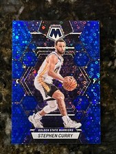 2022-23 Stephen Curry Mosaic Blue Fast Break /85