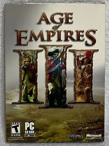 Age of empires III 3 game (Complete) PC windows 3 Disc set With product key  - Picture 1 of 10