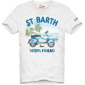 T-shirt Uomo Mc2 Saint Barth TSHIRT MAN SB VESPA FRIEND 01N TSHM001 05761D