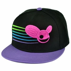 Deadmau5 DJ Dubstep House Music Snapback Flat Bill Rave International Hat Cap - Picture 1 of 2