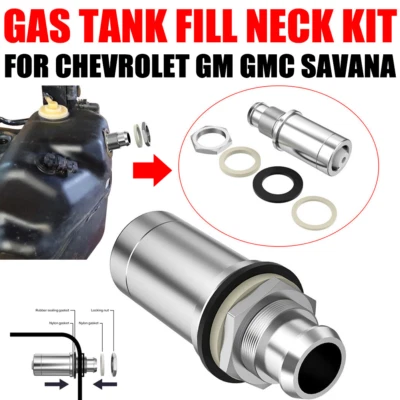 For Chevrolet GM GMC Savana SUV Gas Fuel Tank Fill Neck Repair Kit Fixes Broken — 第 1/4 张图片