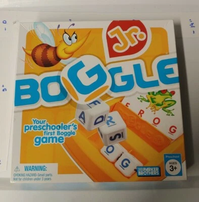 BOGGLE JR. - Your Preschoolers First Boggle Game By Parker Brothers Used Good - Image 1 of 3