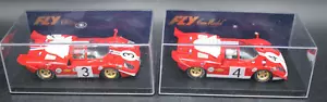 2pc Special FLY 1/32 Slot Car FERRARI 512S Team Berlineta #3 & #4 C25 C26 - Picture 1 of 8