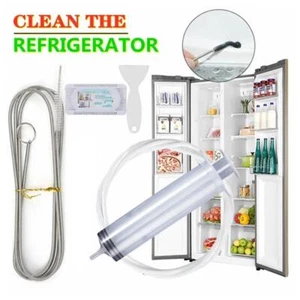 Refrigerator Dredging Tool Drainage Hose Unclog Five Tool PieceSet 2024 V2D1 - Picture 1 of 19
