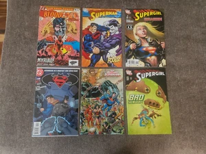 Mixed Lot of 6 DC Superman/Super Girl Comic Books - Picture 1 of 1