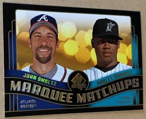 Tarjeta John Smoltz Hof 2008 cubierta superior marquee matchups #mm-48 casi nueva-como nueva - Imagen 1 de 2