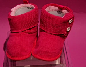 Warme Mädchen Babyschuhe rosa GR.80/86 NEU  - Bild 1 von 5