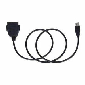 1M OBD2 16Pin to USB Charger Adapter Cable Car Diagnostic Interface Tool AT - Bild 1 von 7
