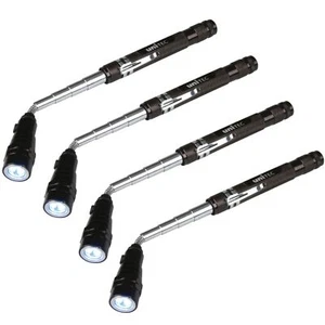 4x LED Telescopio Linterna Cisne Imán Flex Iluminación para Trabajo Taller - Imagen 1 de 5