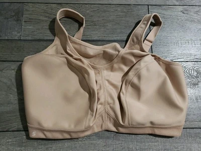 Sujetador deportivo sin aros camisola sin camisola figura completa glamorise para mujer US 40H Foto 1 de 4