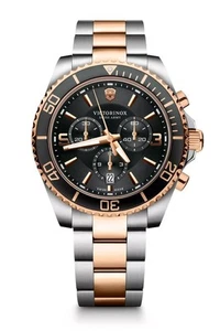 Victorinox 241952 Maverick Chrono reloj para hombres con correa de acero inoxidable 43 MM 20 ATM Bicol - Imagen 1 de 1