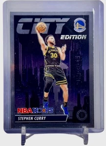 Stephen Curry 2023-24 Hoops Premium Stock City Edition Warriors Karte #30 mit Top - Bild 1 von 10
