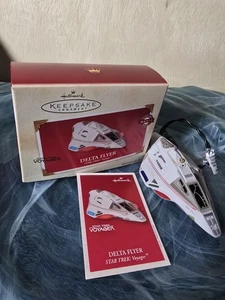 Hallmark QLX7663 Delta Flyer Star Trek Voyager Ornament Neu Star Trek Voyager - Bild 1 von 15