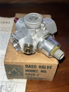 BASO Type A829 Safety Pilot Valve Witch Instructions And Specifications Sheet - Picture 1 of 10