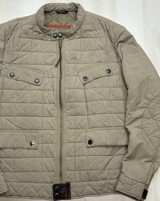 Chaqueta Barbour International Steve McQueen Para Hombre Talla Grande Beige Acolchada BONITA Foto 1 de 4