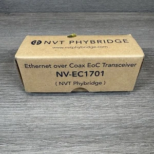 NVT Phybridge EoC Ethernet over Coax Transceiver with NV-EC1701 - Picture 1 of 3