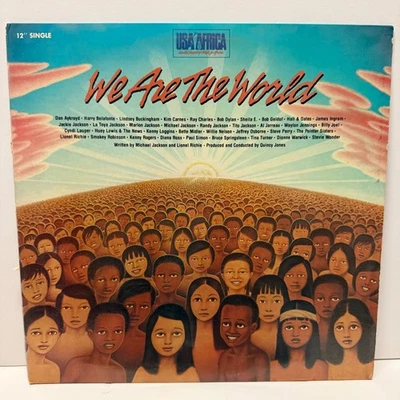 We Are The World Vinyl 12" LP Single USA For Africa Columbia US2 05179 - Image 1 of 4