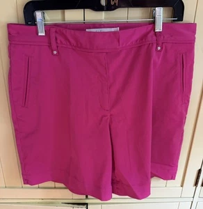 Pantalones cortos de golf para mujer Lady Hagen rosa intenso talla 10 - Imagen 1 de 9