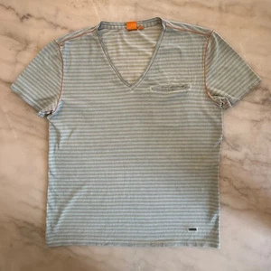 Boss by Hugo Boss Orange label Vneck Tshirt Short Sleeve Shirt Large - Picture 1 of 11