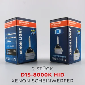 2xOriginal SuperVision D1S 8000K Xenon Brenner Lampe Licht Scheinwerfer für BMW - Bild 1 von 9