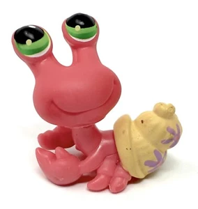 Littlest Pet Shop Pink Hermit Crab #62 Green Eyes Crustacean LPS AUTHENTIC - Picture 1 of 6